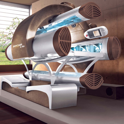 Tanning Bed Solarium King Body Plus 4 Columns