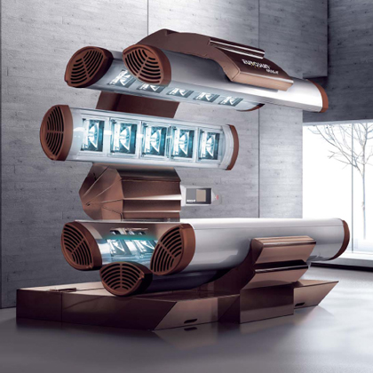 Tanning Bed Solarium Magic Body Plus 6 Columns