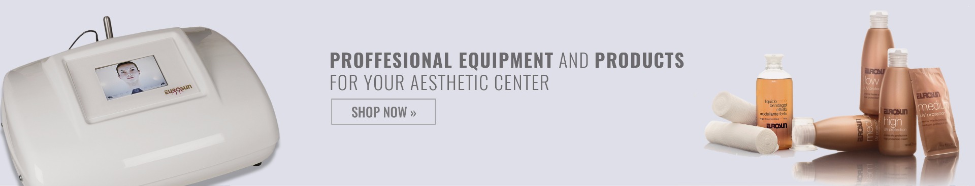 Professional Solutions and Products for Aesthetic Centers